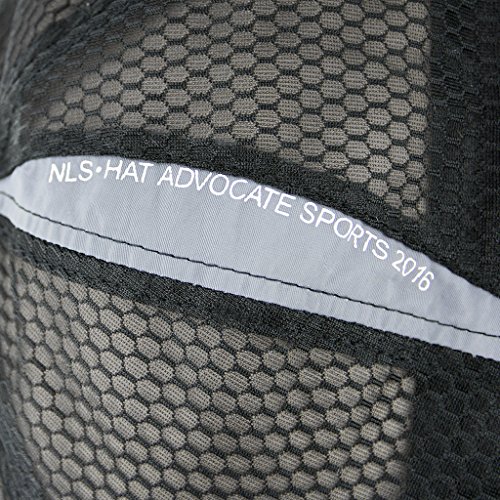 Womens Mens Quick Drying Mesh Baseball Cap Breathable Sun Protection Hat Adjustable Tennis Golf Fishing Cap Black