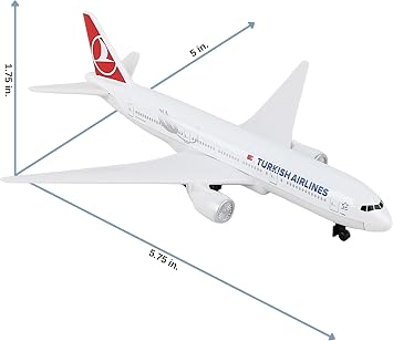 Daron Turkish Airlines Single Plane RT5404 Medium