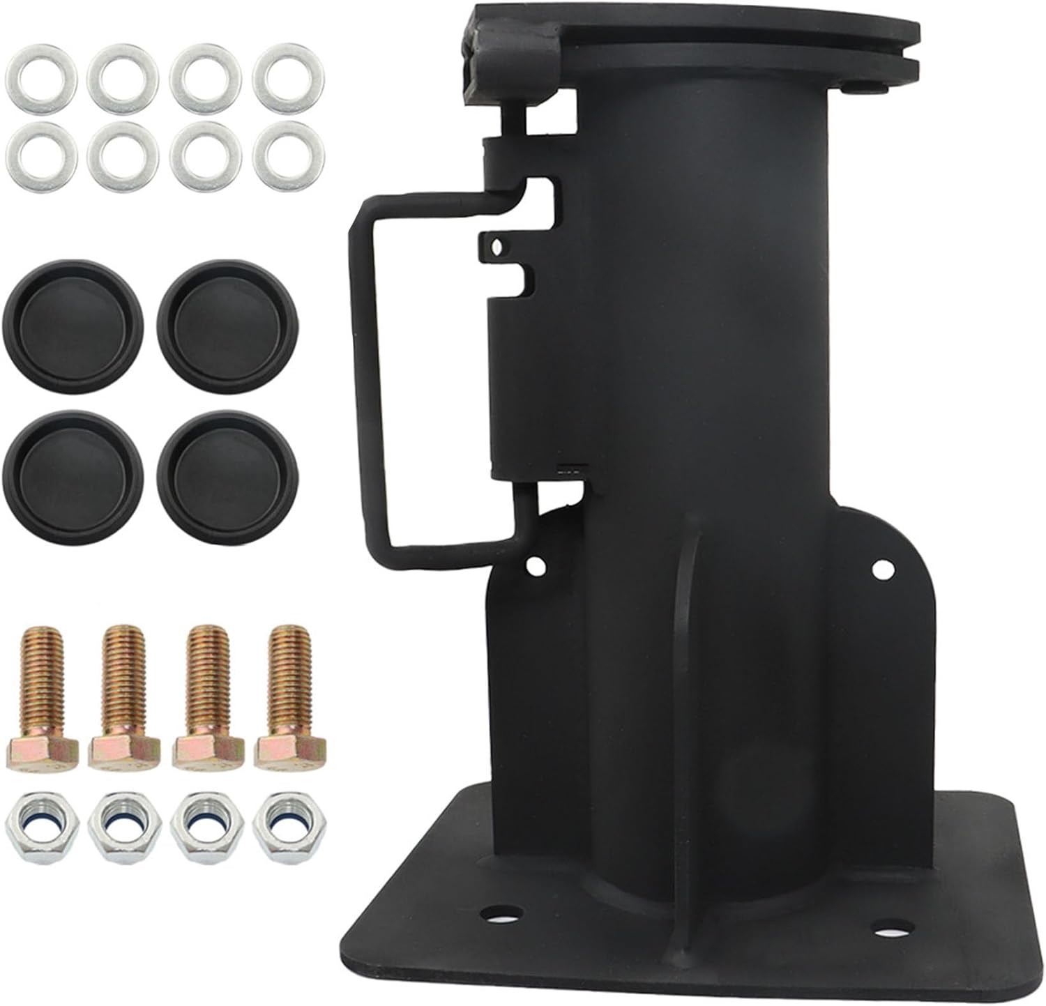 15 Inches Fifth Wheel RV Camper Trailer Adapter Hitch fit to Gooseneck 2 5/16 Inches Ball