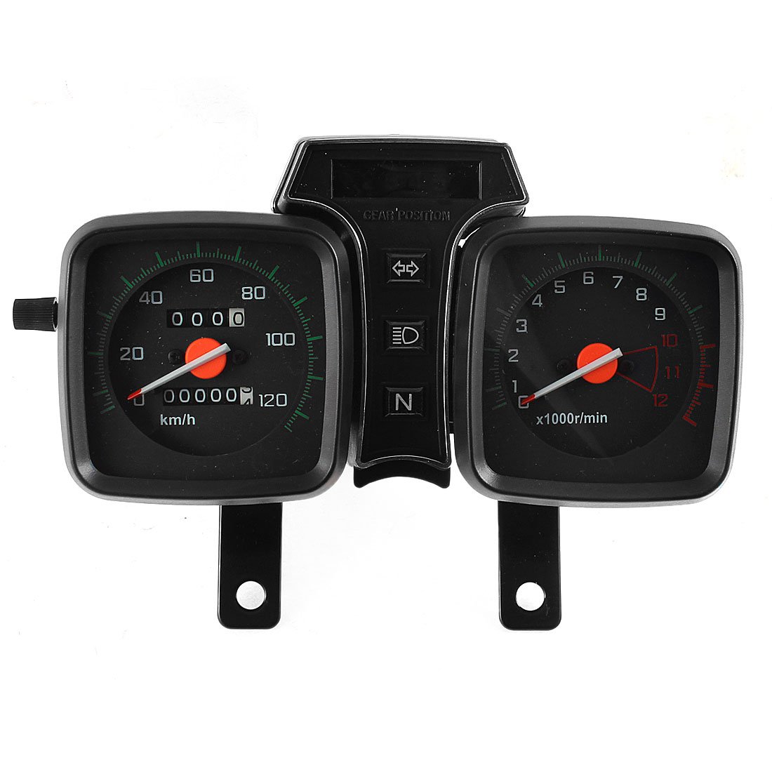 0-12000r/min Analog Motorcycle Speedometer Cluster