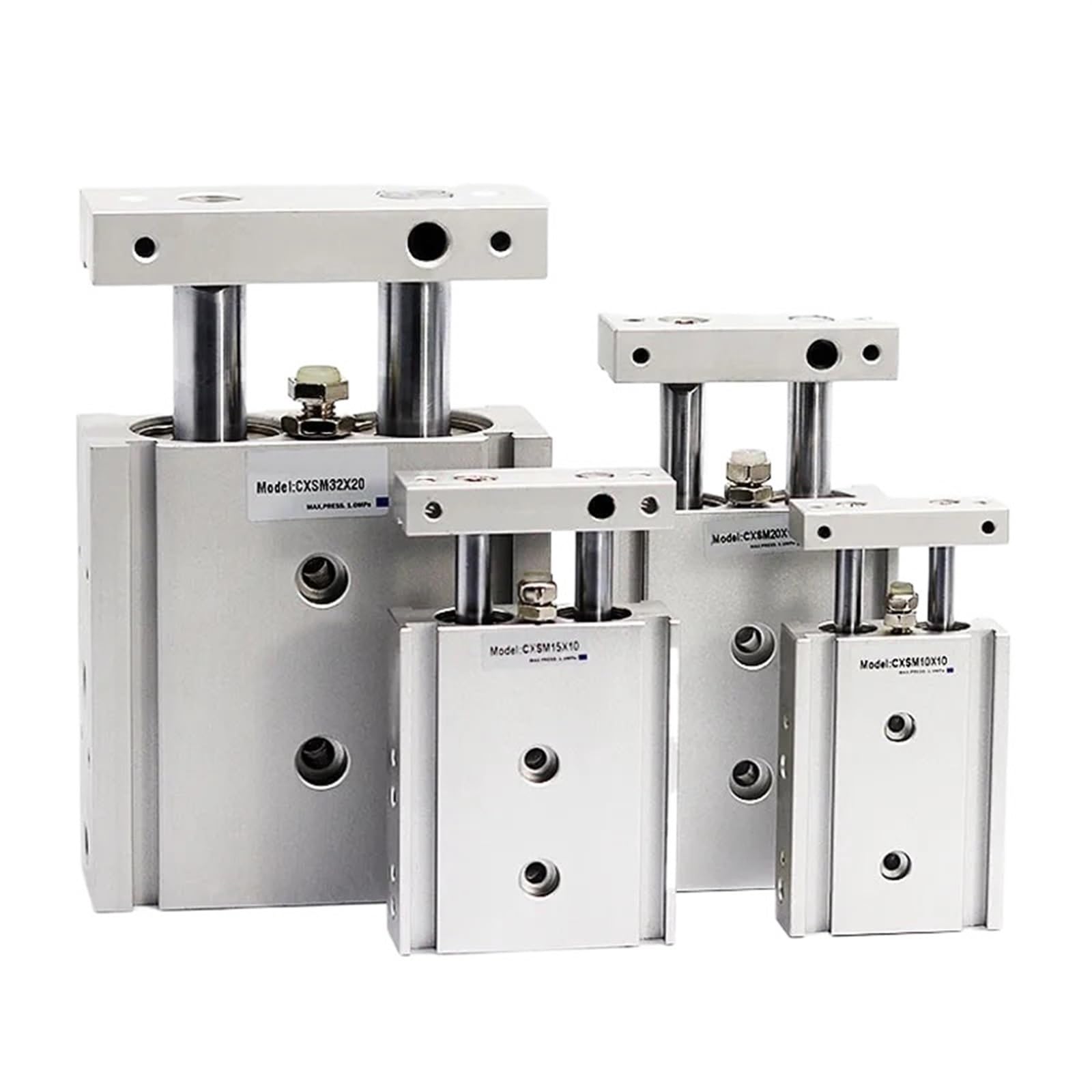 Cilindro neumático CXSM10 de 40mm para sustituir actuadores desgastados sin perder precisión