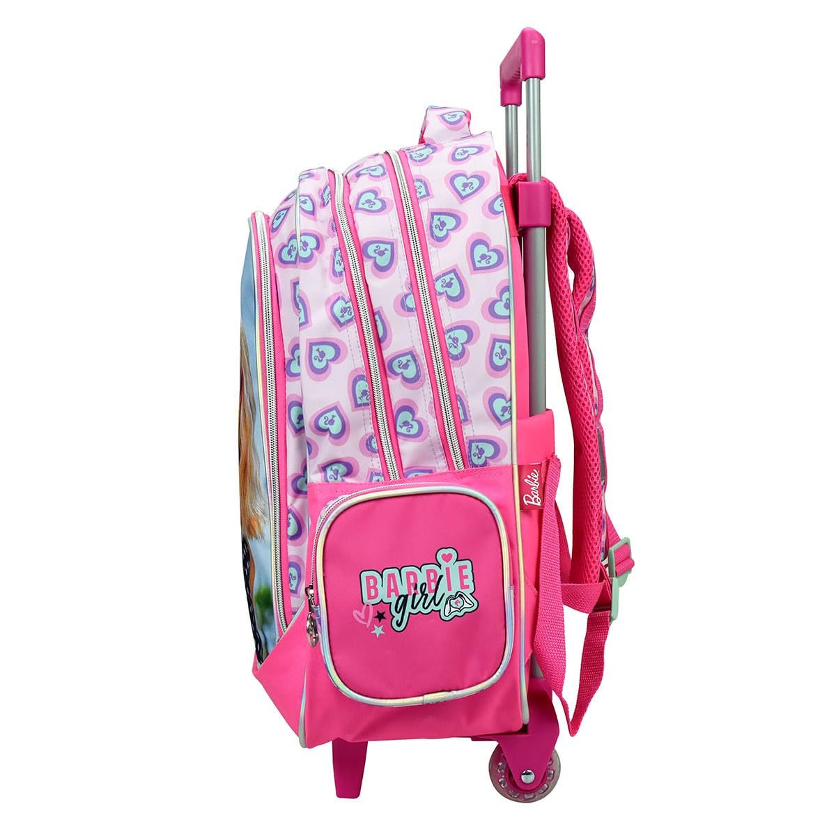 Barbie Grande Zaino Trolley con Ruote Scuola Elementare Bambina Ragazza