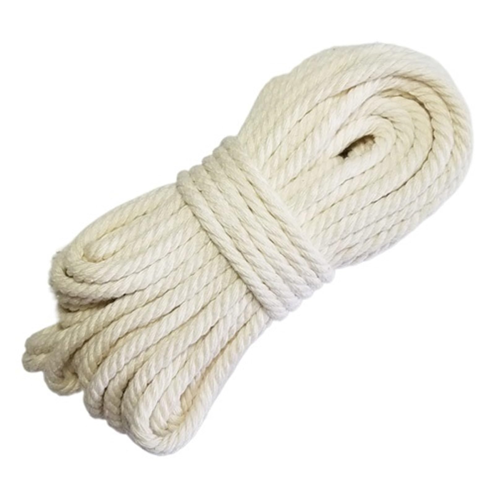 Cotton Macrame Cord Natural Cotton Rope Twine Macrame Cords Tag Hang Handmade Accessory DIY(4mm 10m)