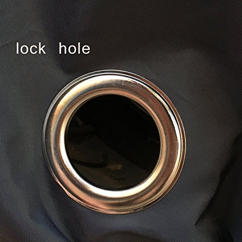 Bike Cover For 1 Bike, Viaky 210T Nylon Waterproof Bicycle Cover Anti Dust Rain Uv Protection For Mountain Bike / Road Bike With Lock-Holes Storage Bag #TOP4