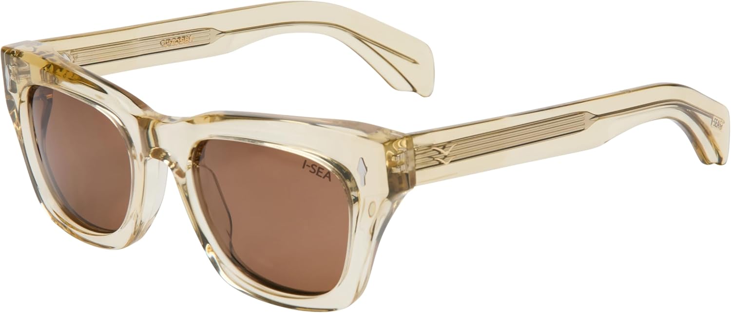 I-SEA Women's Sunglasses - Crosby (LEMON/BROWN POLARIZED) - Image 2