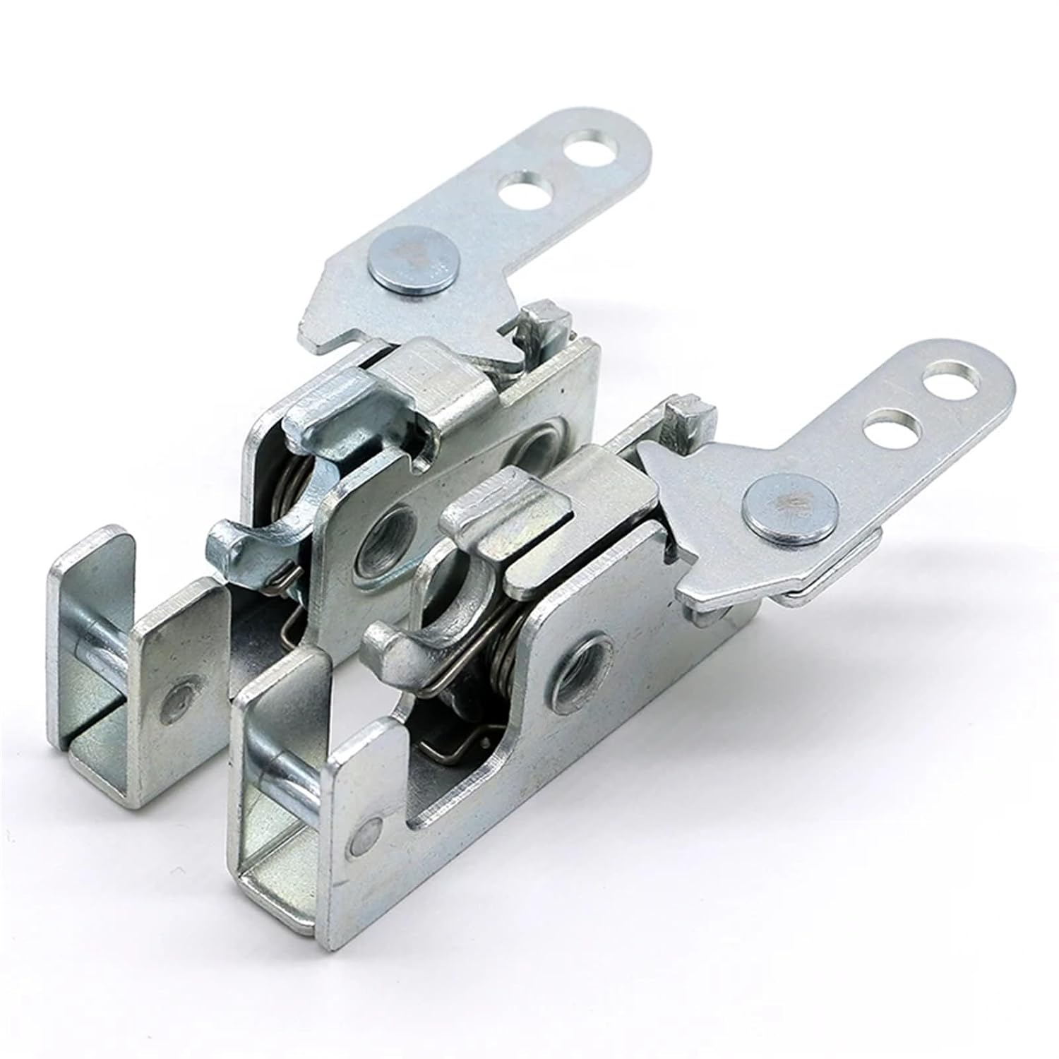 R4-10-12-201-10 Concealed Panel Closing Auto Toggle Clamp Latch Revolving Door Latch Lock 1Pcs(Yellow)