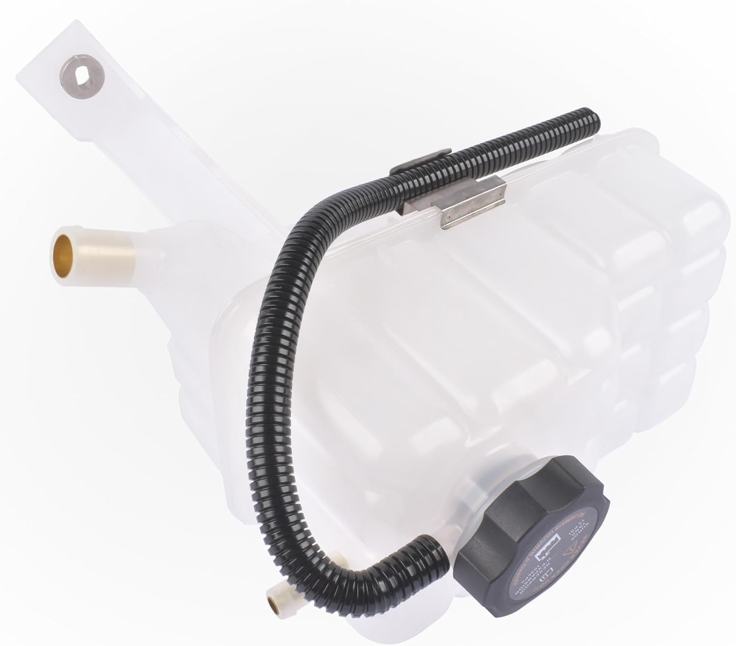 Coolant Recovery Tank Overflow Reservoir w/Cap Replacement for GMC Sierra Yukon Chevy Avalanche Silverado Suburban 1500 2500 Tahoe Cadillac Escalade Hummer H2 19353731 15808716