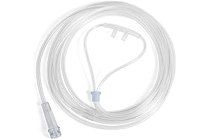 3B Medical Ultra-Soft 7 Foot Oxygen Cannula (5 Pack) for Philips Oxygen...