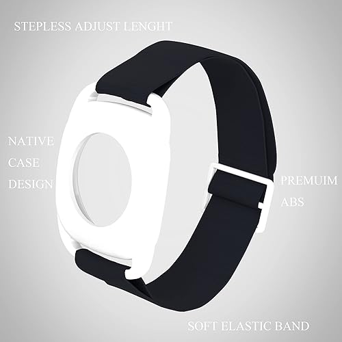 Miniatura 10 de ZiccGa Brazalete con cubierta de sensor para Libra Libre, funda protectora compatible con Freestyle Libre 1 y 2, brazalete elástico sin silicona