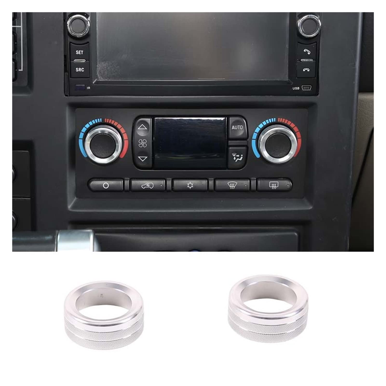 ハマー　エアコン　コントロールスイッチ A/C コントロール パネル リビルト・H2 03-07y ハマー スイッチ