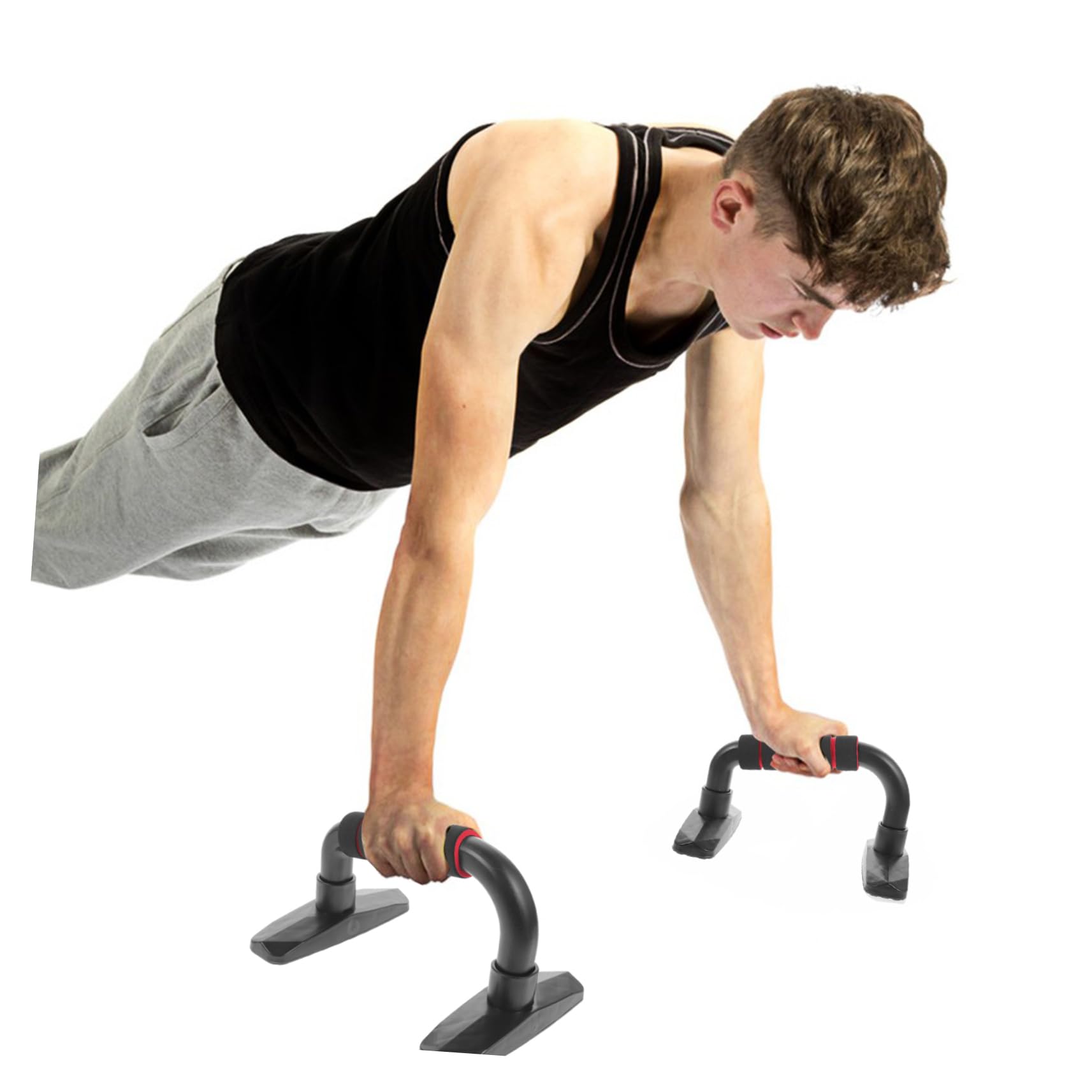 BRIGHTFUFU Push-up Holder Muscles Fitness Equipment Exercise Equipment Push-up Stand Pvc Material Exercise Tool
