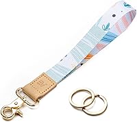 Vista 176 de Ecovision - Llavero con correa para llaves, llaveros de pulsera con 2 argollas para llaves para mujer