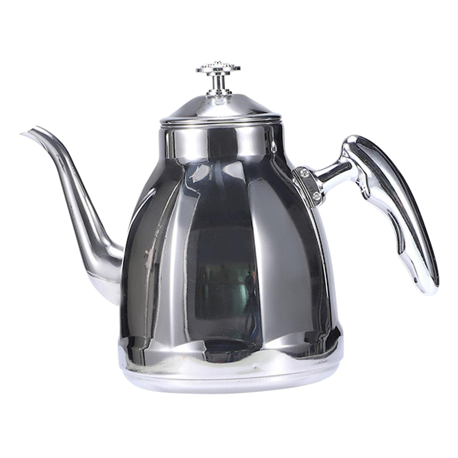 Alu Wasserkocher 1,5L Gold - Koreanischer Teekessel Für Camping & Haushalt