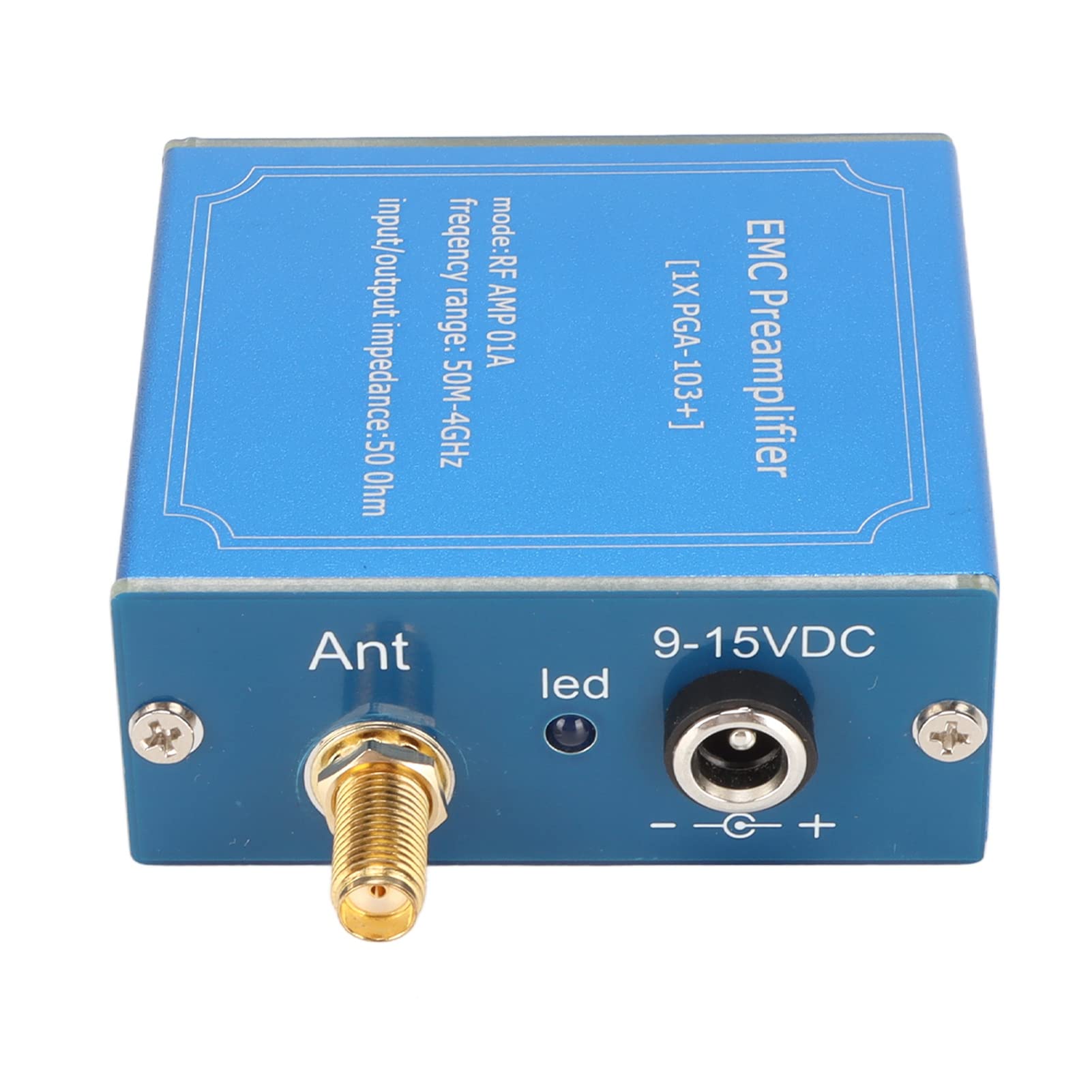 Breitband-Low-Noise-Verstärkermodul, High-Gain-LNA für Kommunikationssysteme, Metallmaterial, Plug-and-Play