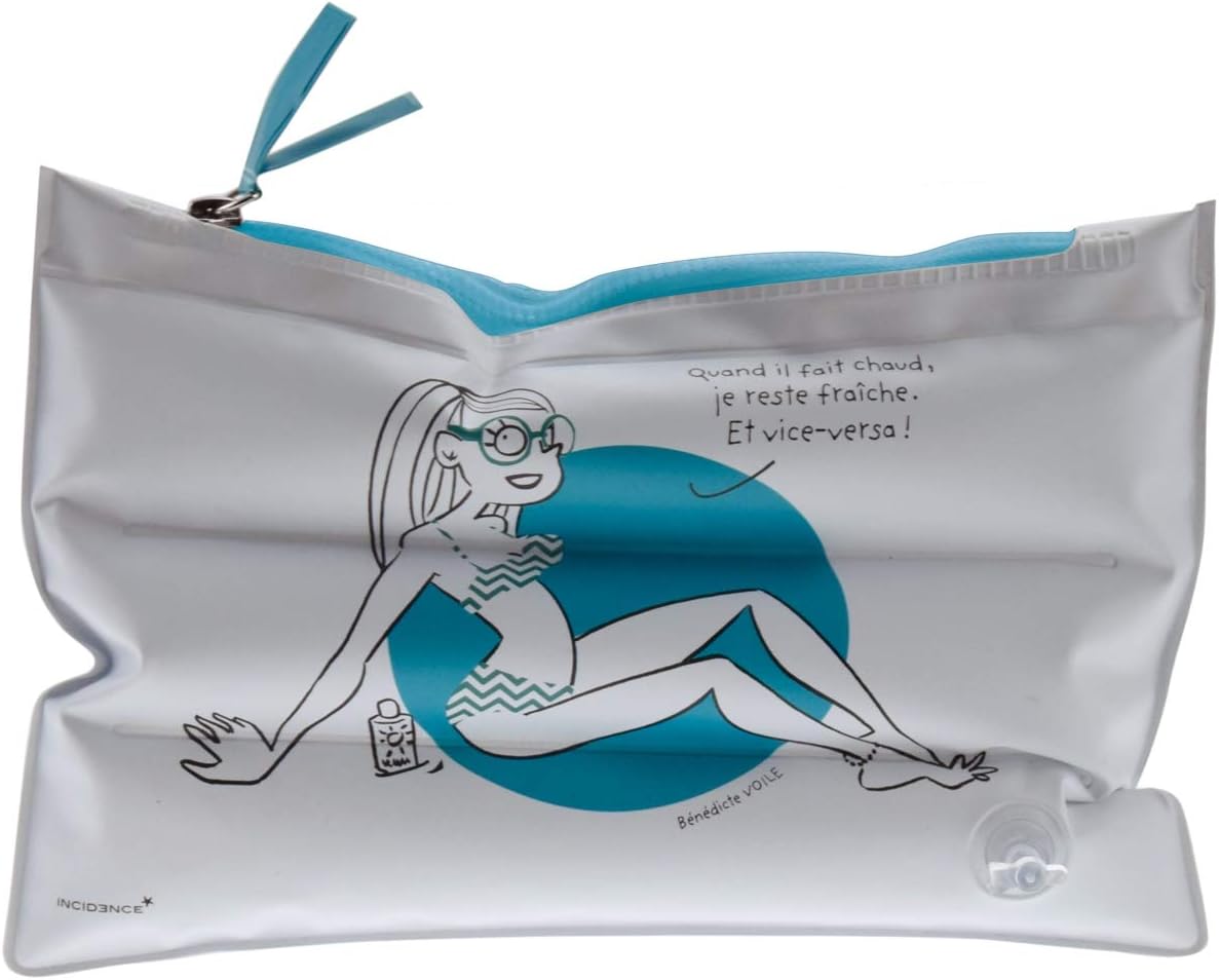 Escapade au Soleil Pencil Cases, 23 cm, White (Blanc)