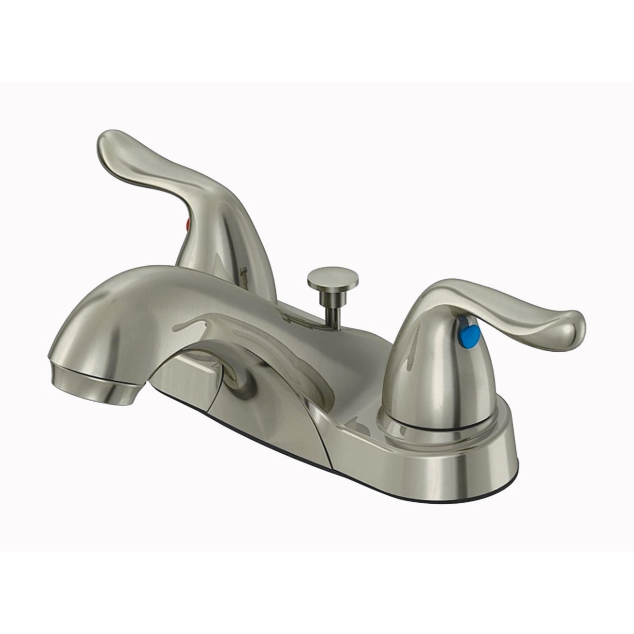 OAKBROOKLavatory Faucet Low Lead Two Handle 1.5 Gpm 4" Centers B. Nickel