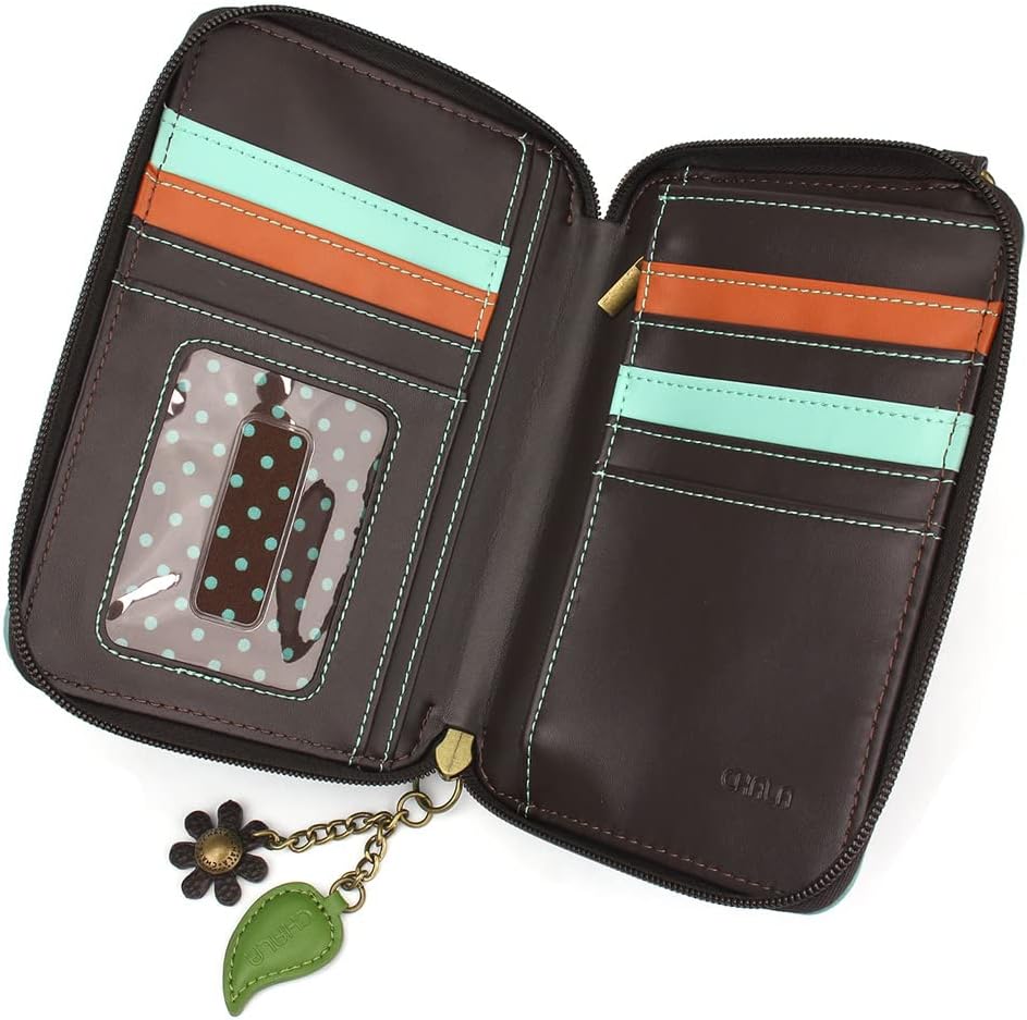 CHALA Wallet Crossbody Cell Phone Purse - Women Faux Leather Multicolor Handbag with Adjustable Strap - Image 5