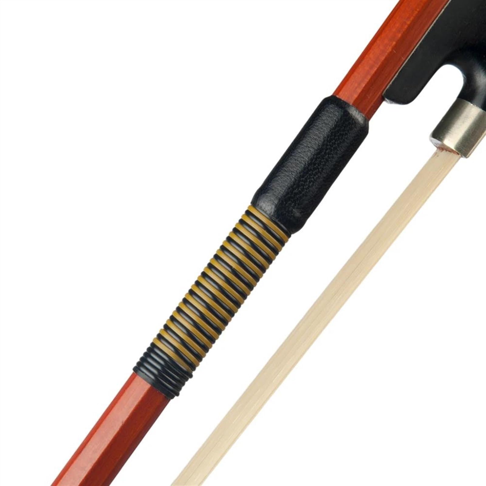 Geigenbogen Klassischer 4/4-Geigenbogen Aus Brasilholz Leicht Richtige Balance Bogenhaare Aus Rosshaar Ebnoy Für 15/16 Zoll Viola