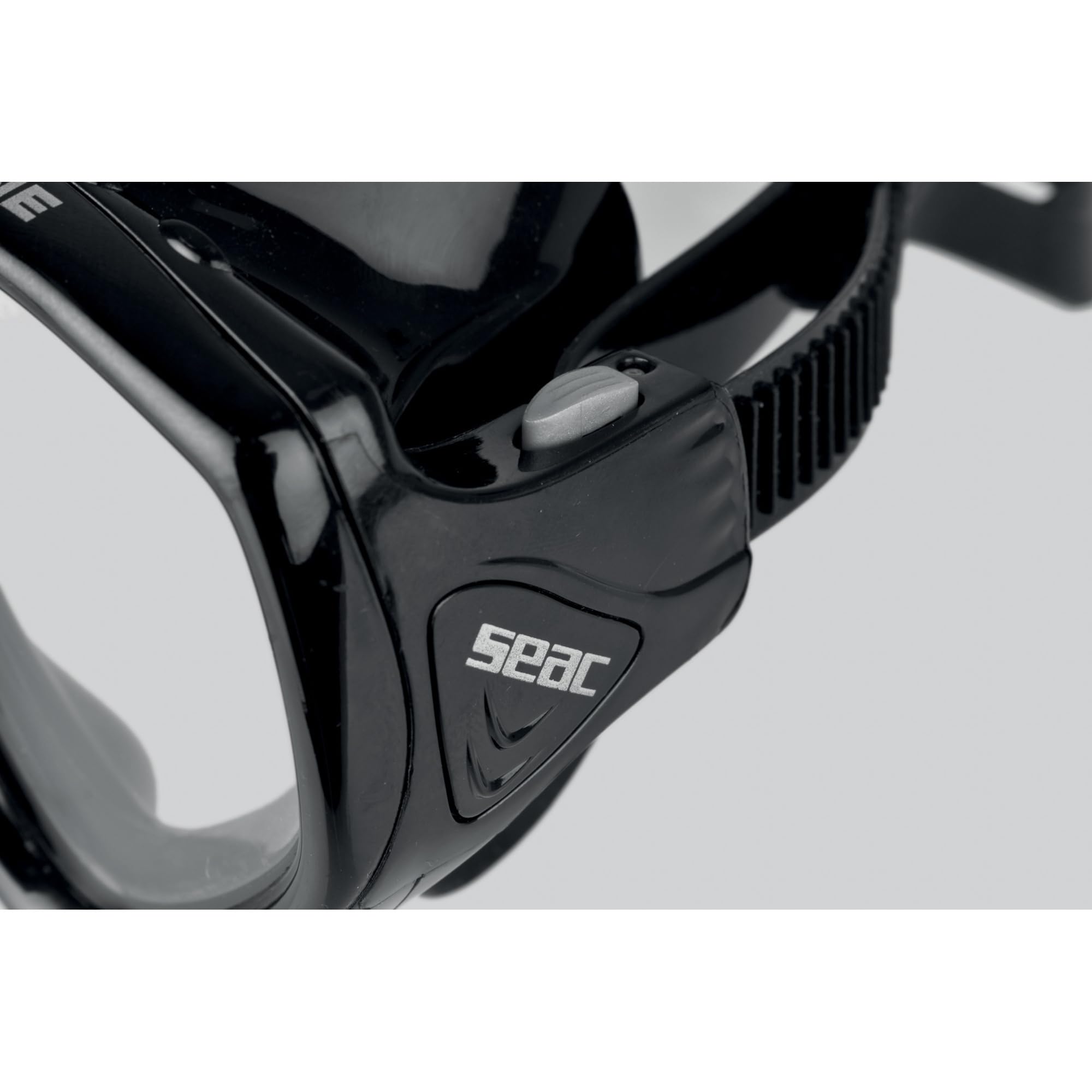 SEAC One, Maschera Sub per Immersioni Subacquee e Snorkeling con Custodia, Predisposizione Graduata per Miopia Unisex Adulto