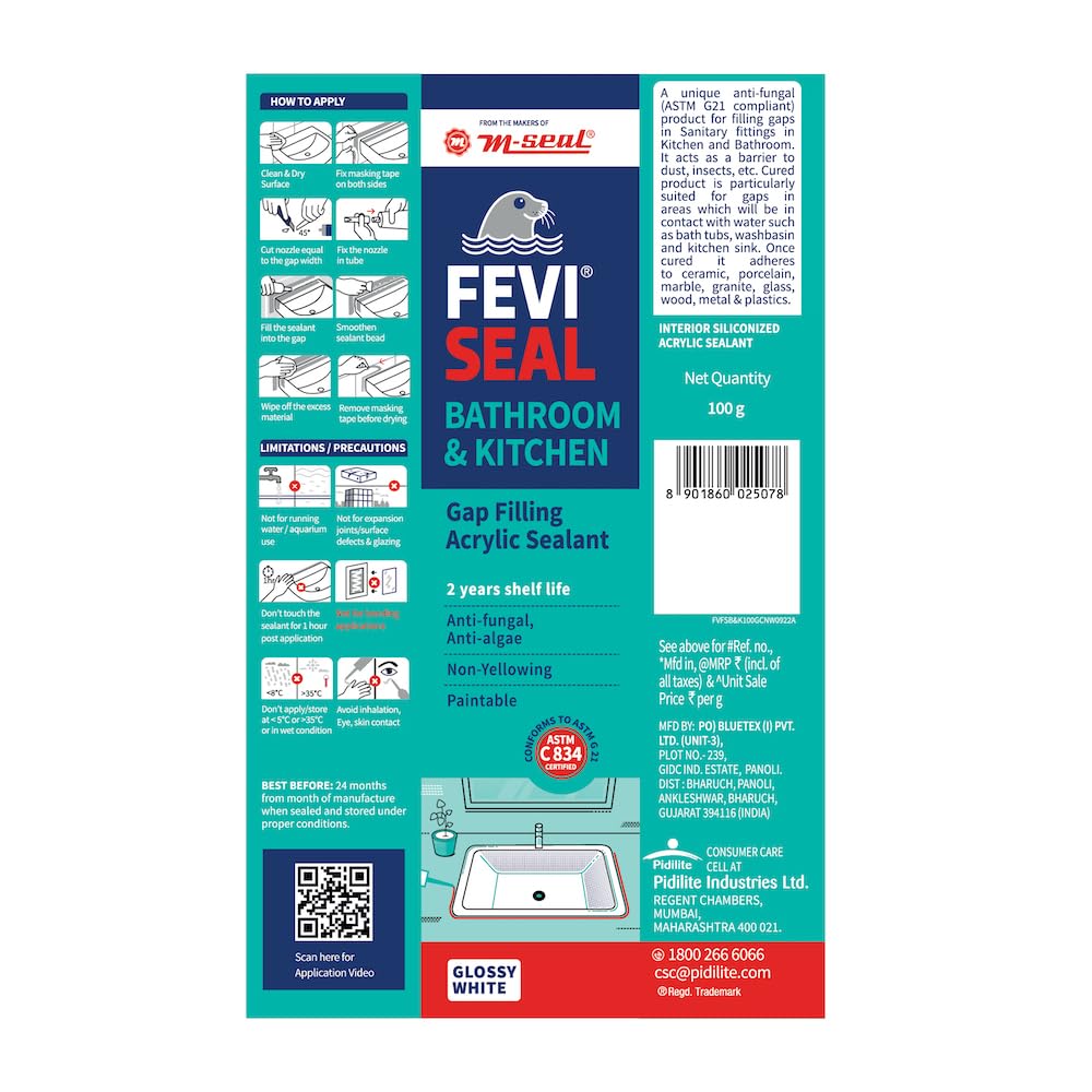 M-Seal Feviseal: Gap Filler & Sealant -7