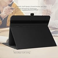 Vista 5 de Universal 10.1", 10.2", 10.5", 10.9", 11" Funda para Tablet, Funda Folio con Ángulos de Visualización Múltiples y Correa para Lenovo