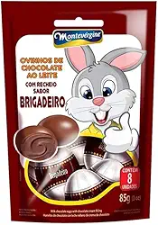 Ovinhos de Chocolate Recheio Brigadeiro 85g - Montevérgine