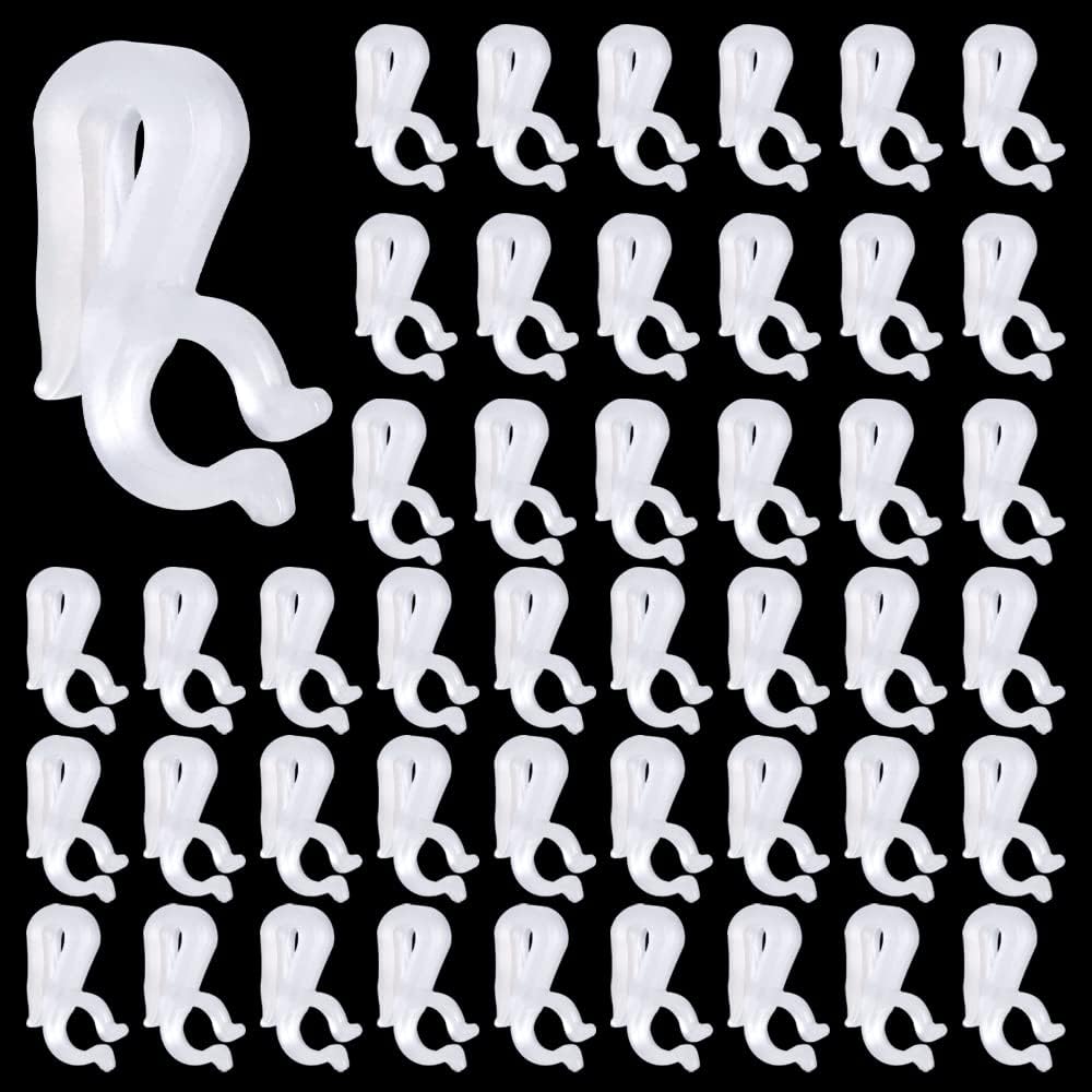 ANSIO Gutter Hooks for Outdoor Christmas Lights, Gutter Clips Ideal for