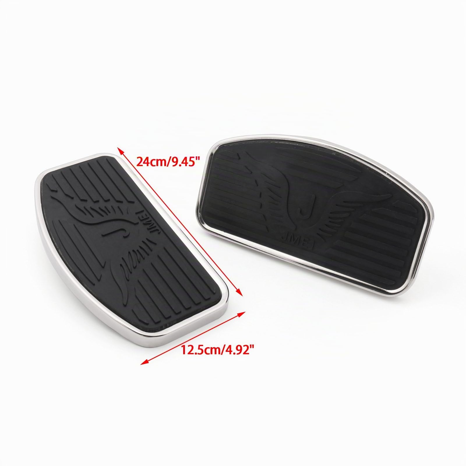 Pedane anteriori e posteriori per moto Honda Shadow Aero 750 VT750 (solo per modelli con foro da 6 mm)