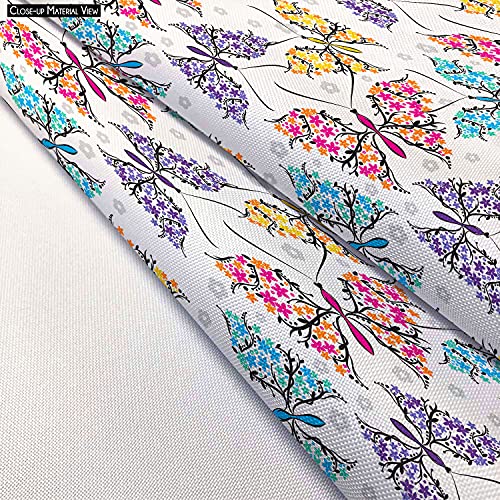 Image of ArtzFolio Cute Butterflies | Pouch Wrist Potli Bag | Bag for Weddings & Casual Parties