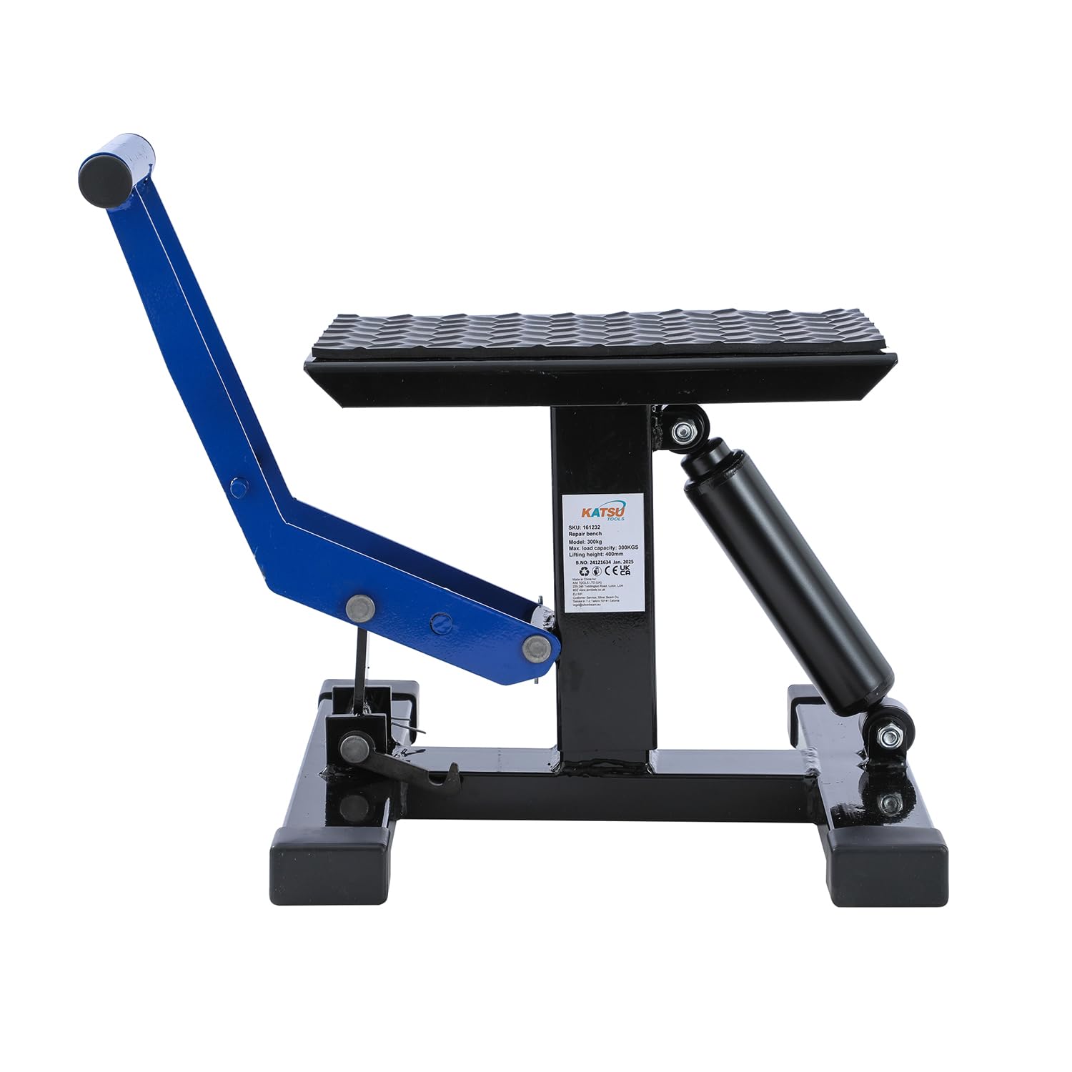 KATSU Tools Elevador Moto Motocross Soporte Hidráulico Ajustable con Amortiguador 161232