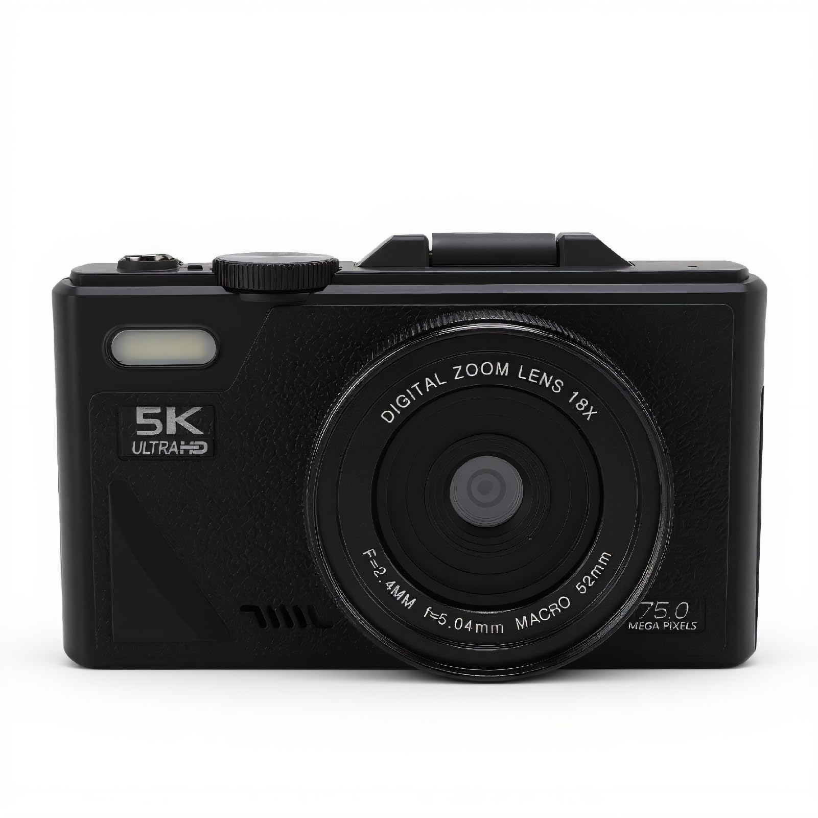 FOSA Digital Camera 5K UHD 75MP, Autofocus Travel Camera 18X Digital Zoom with WiFi, 3 Inches FILP Screen, 1150mAh Rechargeable for Travel, Camping, Hiking, Sport (32G)-picture-11