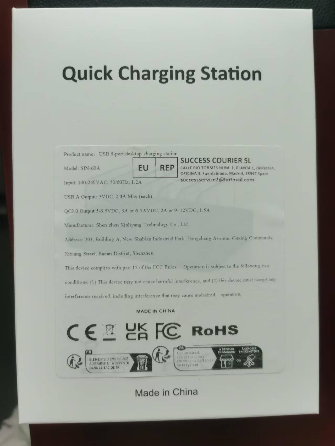 Stazione di ricarica USB C Multi Dock 6 porte PD 96 W Smart Ricarica Rapida 3 X PD 20 W USB C Connettore di ricarica compatibile per Phones lPad Lwatch Stand Tablet Più Dispositivi (6 cavi inclusi