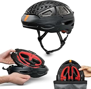Sponsored You’re seeing this ad based on the product’s relevance to your search query.Learn more about this advertisement Newlane Foldable Bicycle Helmet, Compact Safety Certified Bicycle Helmet for Adults, Ideal for Commuting, Cyclists and Electric Scooters, Unisex Design for Men and Women