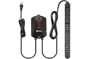 AquaMiracle 200W Aquarium Heater for 20-40 Gallon Fish Tanks