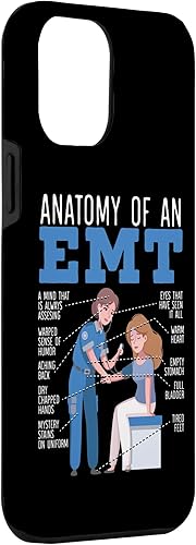 Miniatura 3 de iPhone 13 Pro Max Anatomía de un EMT Paramédico EMT EMS Health Care Case