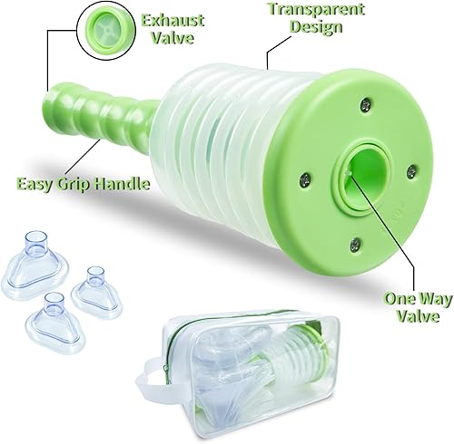 Miniatura 3 de Dispositivo de rescate de asfixia para niños y adultos, dispositivo antiasfixia, respirador de rescate, dispositivo de asfixia de primeros auxilios