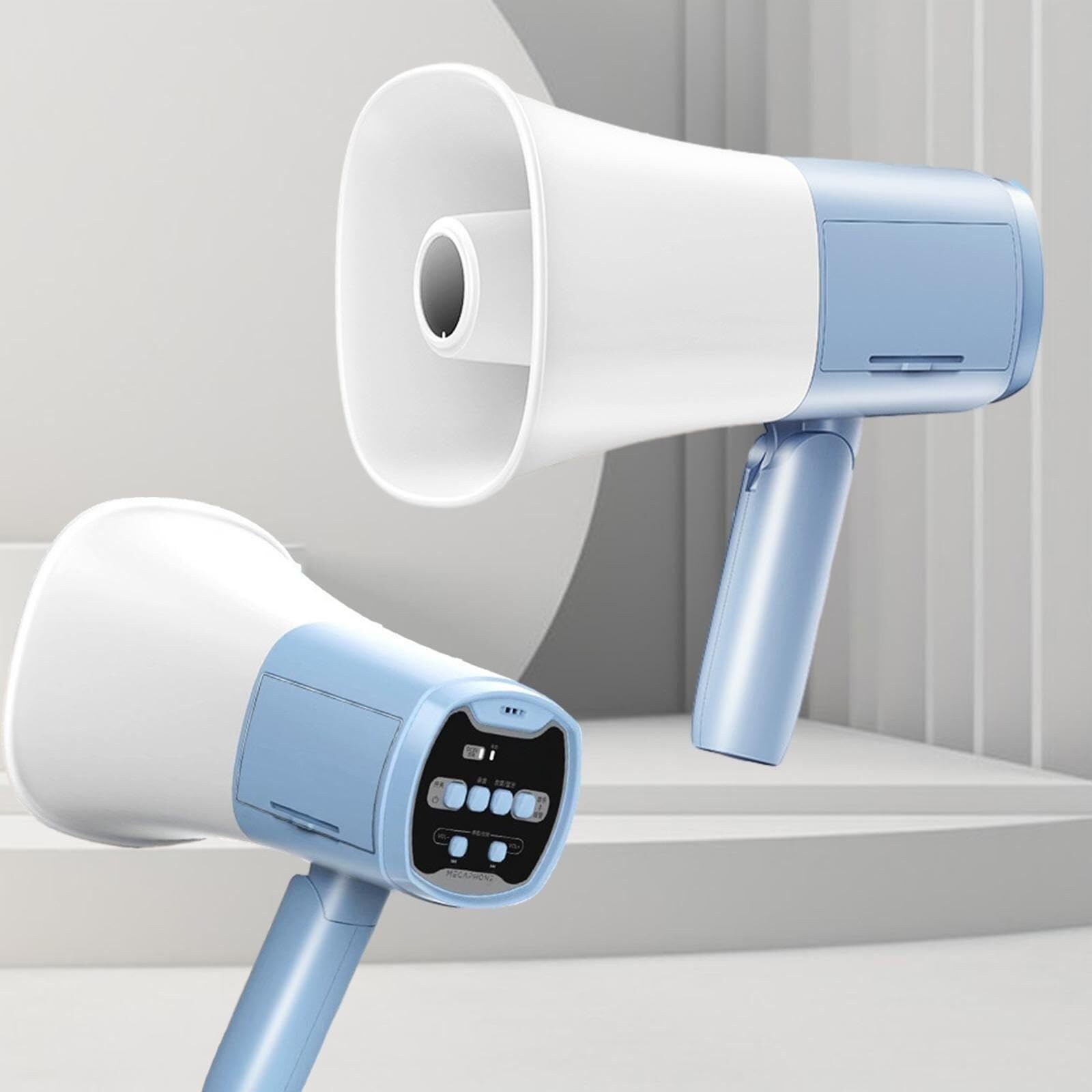 Amazon.co.jp: メガホン 拡声器 ポータブルメガホンスピーカー