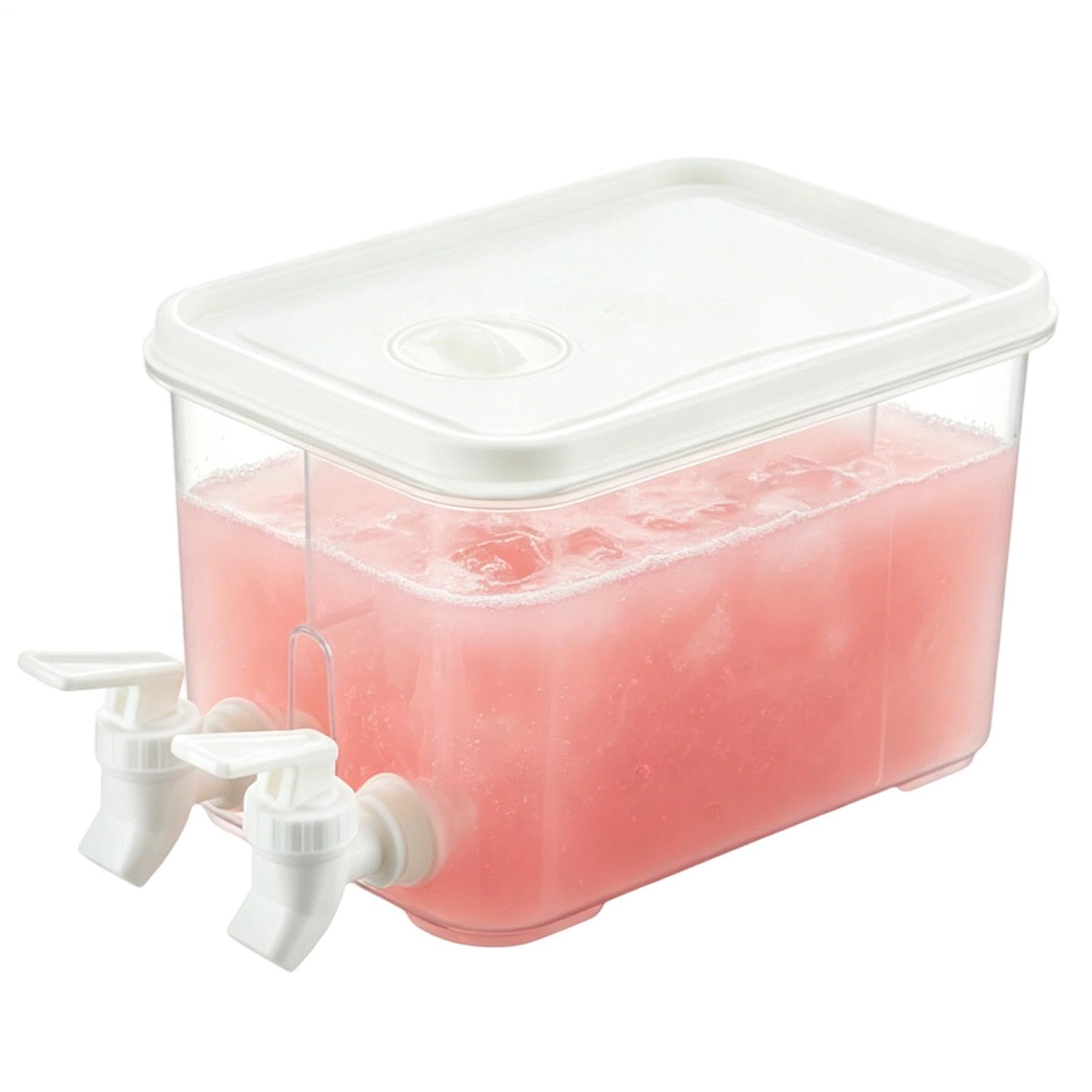 Dispensador de para | Jarra de 3 Litros para Beber,con Grifo Dispensador de Agua para Refrigerador - Para s Cócteles Té Refrescos Cocina Encimera Hogar