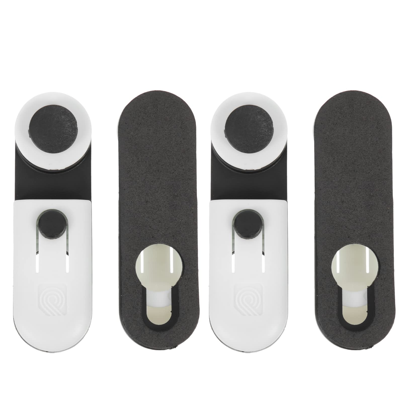 ERINGOGO 2Pcs Durable Guitar Strap Locks Secure Button Retainer for Electric Acoustic Guitars Prevents Strap Slippage Essential Guitar Parts for Musicians