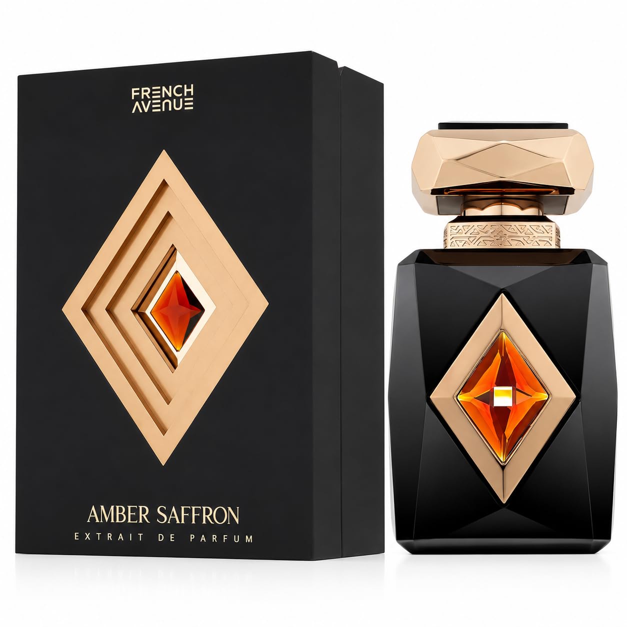 Amber Saffron - Eau de Parfum - Perfume For Men, 80ml
