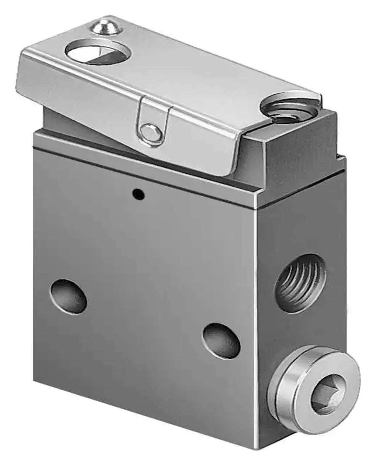 Vanne à tête ronde VS-3-1/8 2334 pour commande pneumatique directe