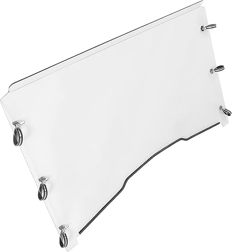 Miniatura 9 de ECOTRIC Parabrisas completo compatible con John Deere Gator XUV 550 560 590i 1,935.7 ft RSX 850i 860i resistente transparente resistente a los