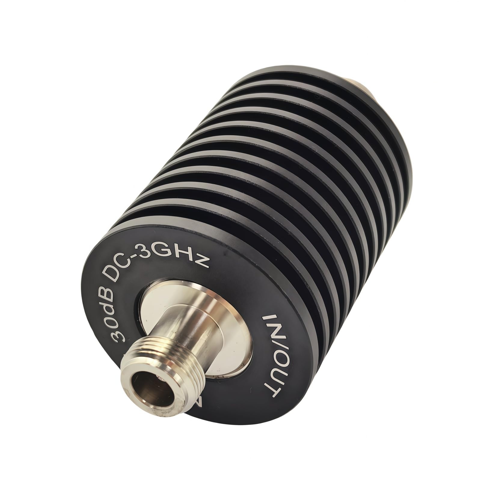 BECEN Attenuatore fisso 30db 50 Watt DC a 3GHZ 50W N tipo maschio a femmina