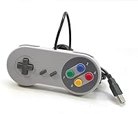 Vista 2 de Controlador USB SNES Super Nintendo Style de Mars Devices