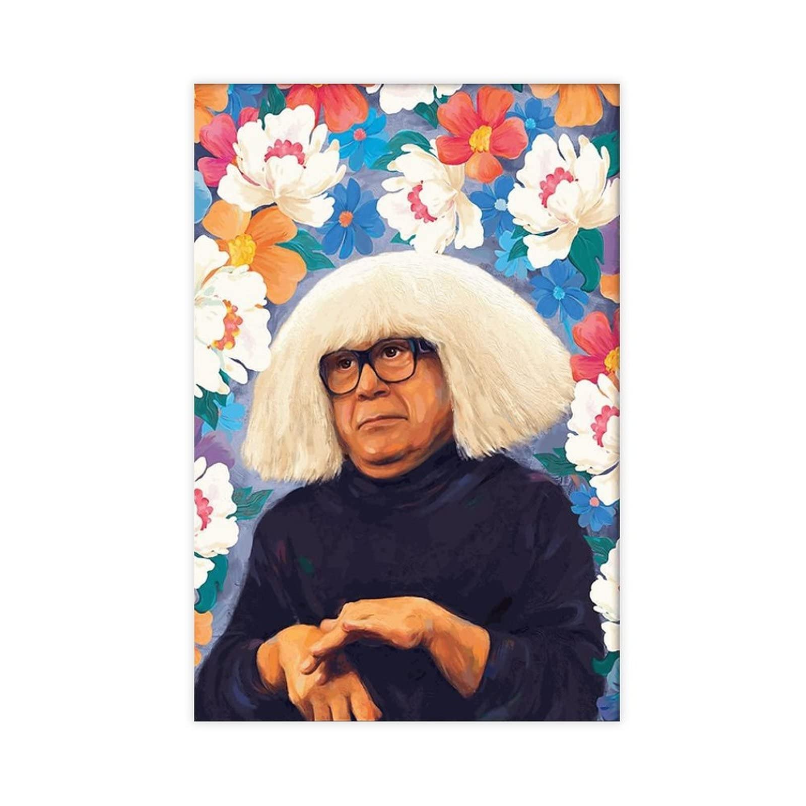 It's Always Sunny in Philadelphia Wall Decor Funny Danny DeVito Print Canvas Poster Bedroom Decor Sports Landscape Office Room Decor Gift Unframe-style 08x12inch(20x30cm)