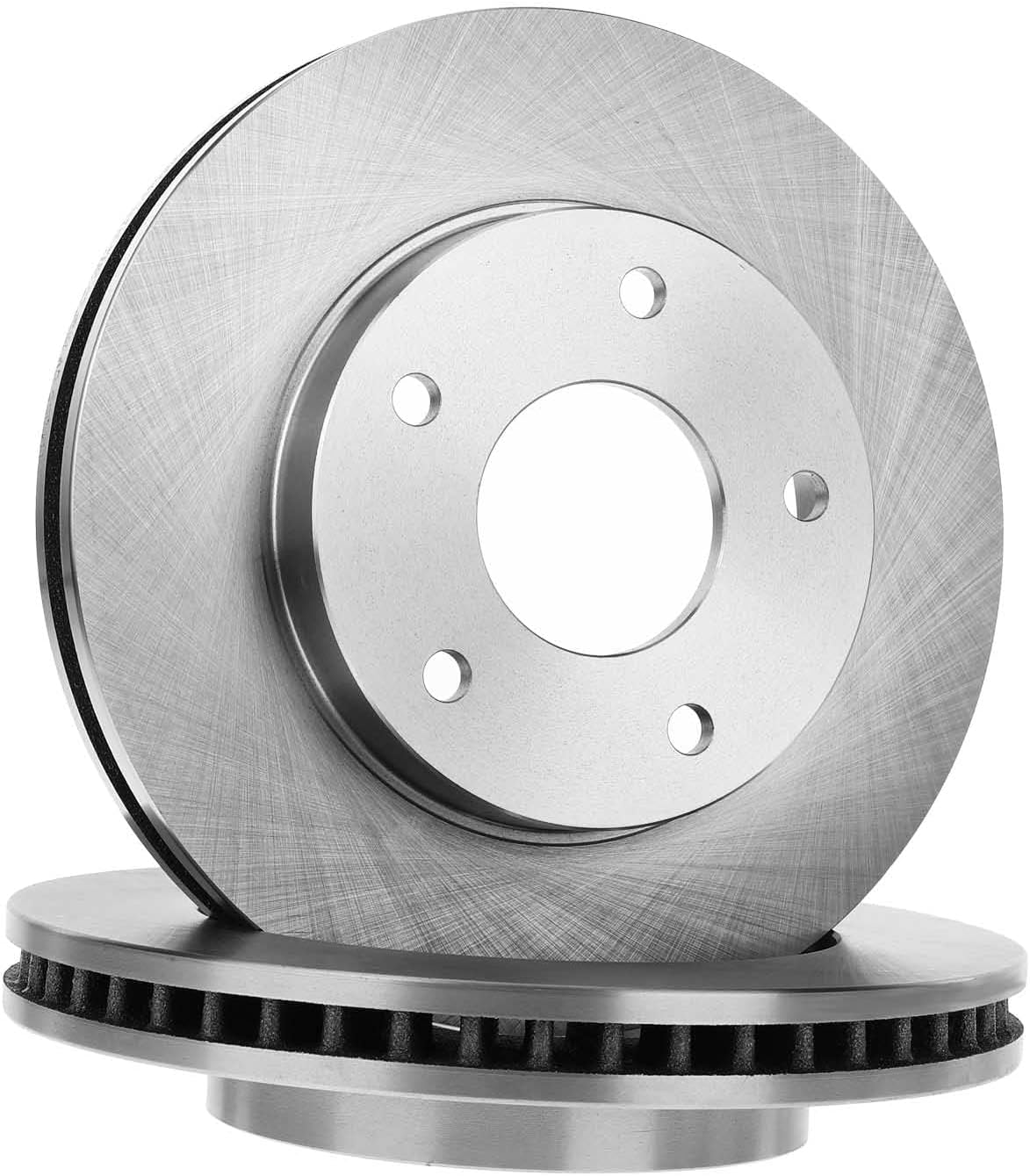 A-Premium 10.76 in (273.3mm) Front Vented Disc Brake Rotors + Ceramic Pads Kit Compatible with Select chevy, GMC, Isuzu and Oldsmobile Models - S10, Blazer, Sonoma, Hombre, Bravada, 6-PC Set
