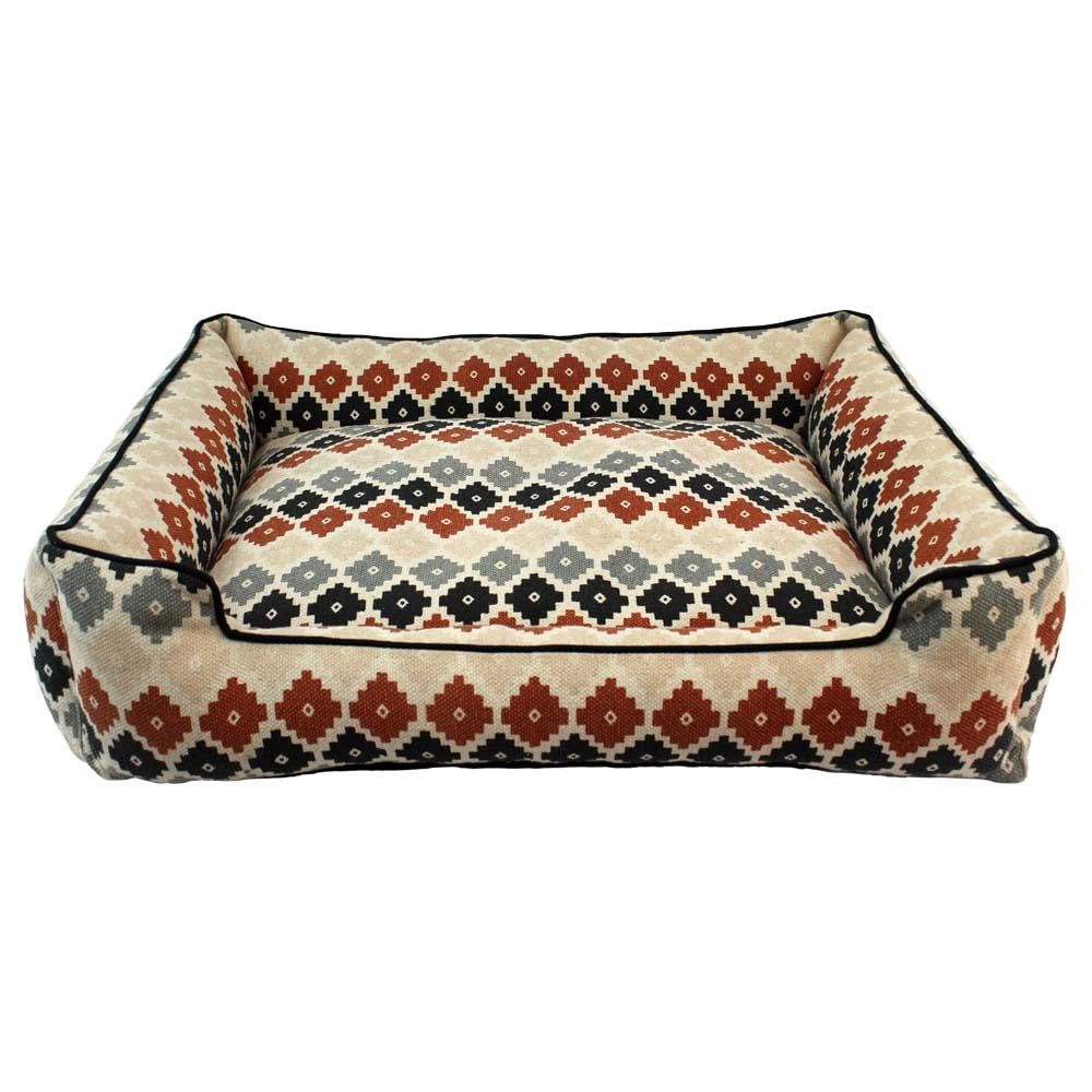 PAWPOURRI Printed Durry Cuddler Bed for Medium to Large Sized Dogs and Cats with Cotton Cover | PolyFibre Filling | Washable Cover (M/L) (B0CD25JRN9) Amazon Price History, Amazon Price Tracker