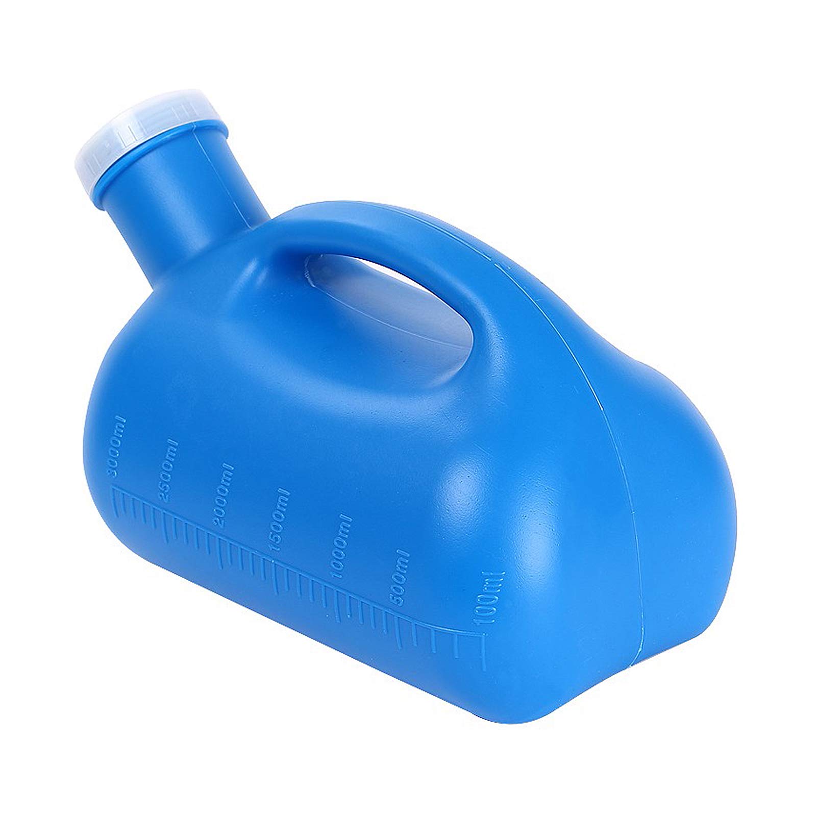 3000 ml 2er-Pack Urinale for Männer und Frauen, auslaufsicher, tragbares Flaschen-Bettpfannen-Mobil-WC-Urinal for Autoreisen, bequem und praktisch Urinal