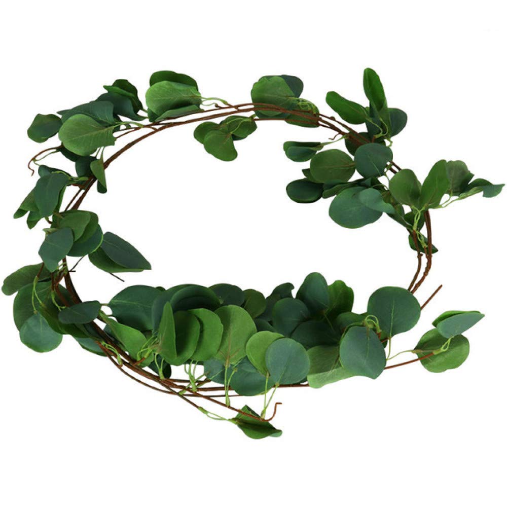 Vigne artificielle Noël et guirlande fleur suspendue de 1.5m pour clôture extérieure