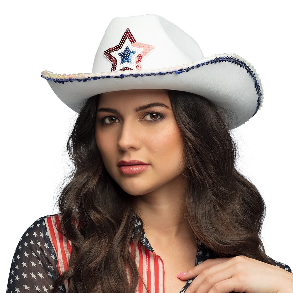 Boland - Cowboy Hat, Headwear, Accessory for Western Costumes, Accessories for Festival, Carnival or Theme Party